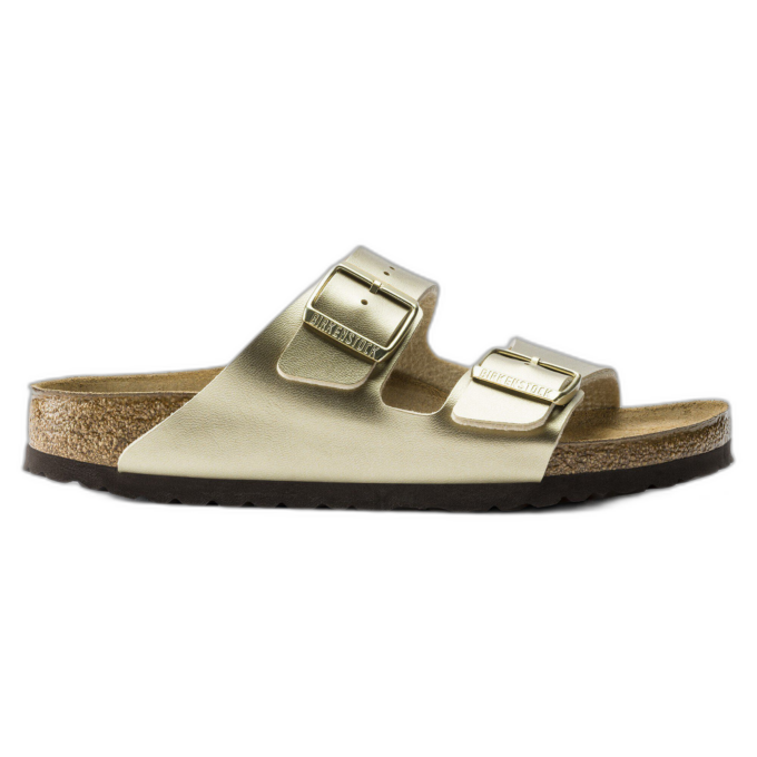 Birkenstock Arizona Birko-Flor Gold (Women's)
