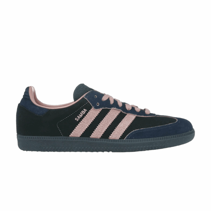 adidas Samba OG Black Wonder Mauve Indigo (Women's)
