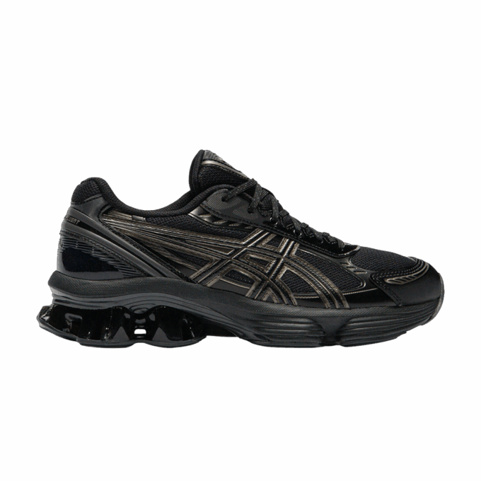 ASICS Gel-Kinetic Fluent Black Graphite Grey