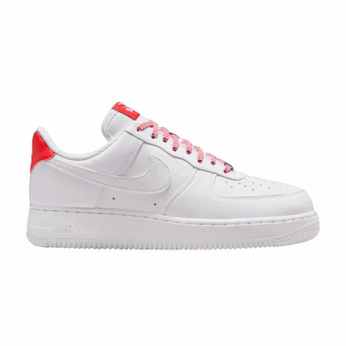 Nike Air Force 1 Low '07 White Pink Foam Metallic Silver Light Crimson (Women's)