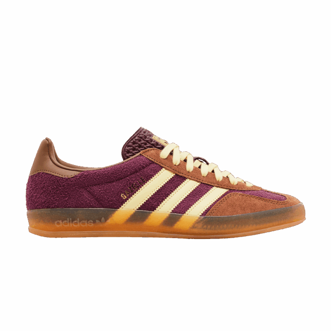 adidas Gazelle Indoor Maroon Almost Yellow