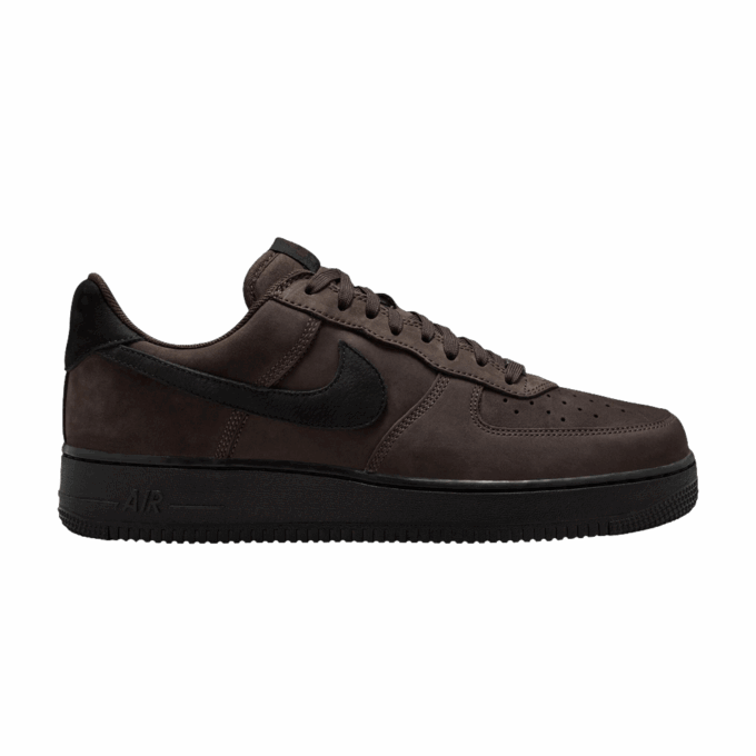 Nike Air Force 1 Low Retro Premium QS Black Tea Black Badgeless