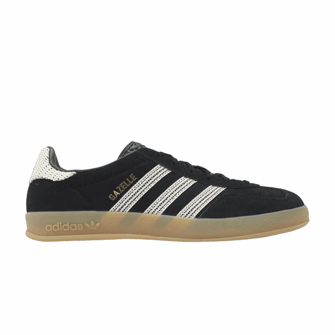 adidas Gazelle Indoor Core Black Wonder White (Women's)