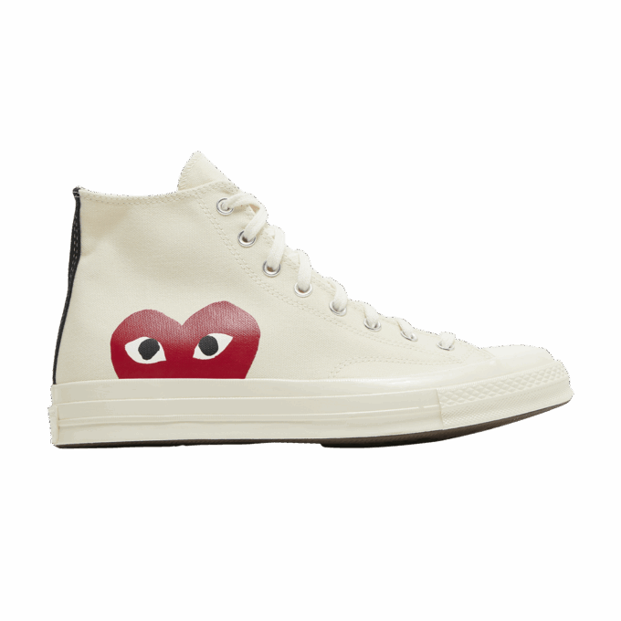 Converse Chuck Taylor All Star 70 Hi Comme des Garcons PLAY White