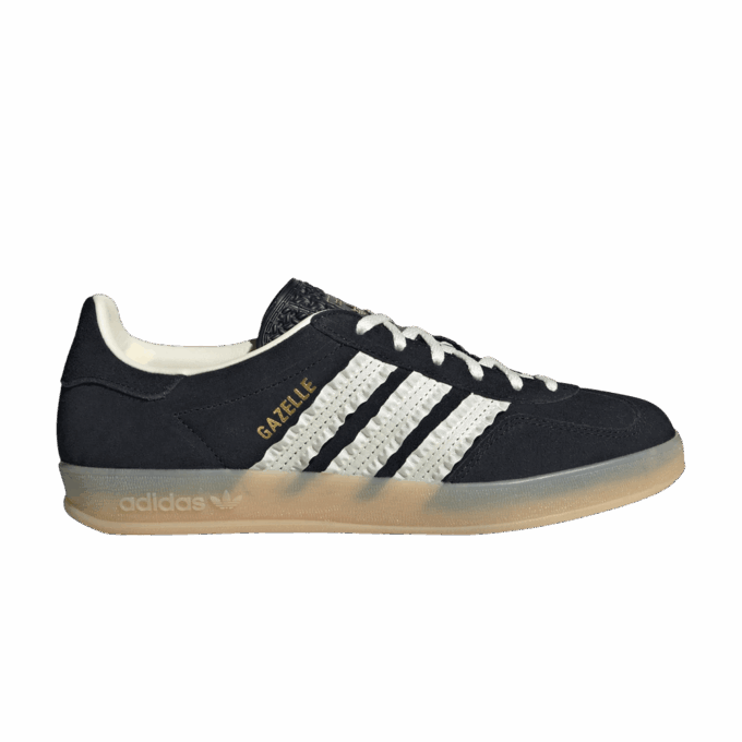 adidas Gazelle Indoor Core Black Cream White Gum (Women's)