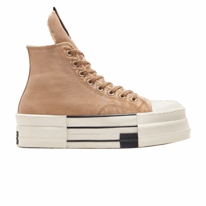 Converse DBL DRKSTAR Chuck Taylor All Star 70 Hi Rick Owens DRKSHDW Overdye Blonde