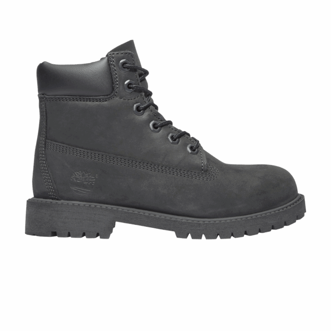 Timberland 6" Premium Waterproof Boot Black (GS)