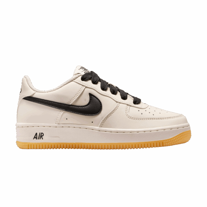 Nike Air Force 1 Low LV8 Soft Pearl Gum Black (GS)