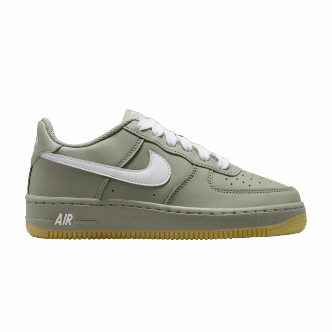 Nike Air Force 1 Low LV8 Light Army Gum White (GS)