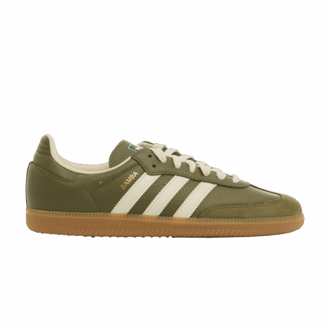adidas Samba OG Medium Raw Khaki Gum