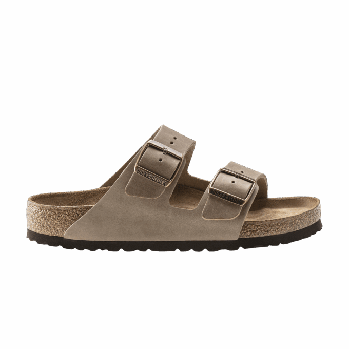 Birkenstock Arizona Soft Footbed Oiled Leather Tobacco Brown
