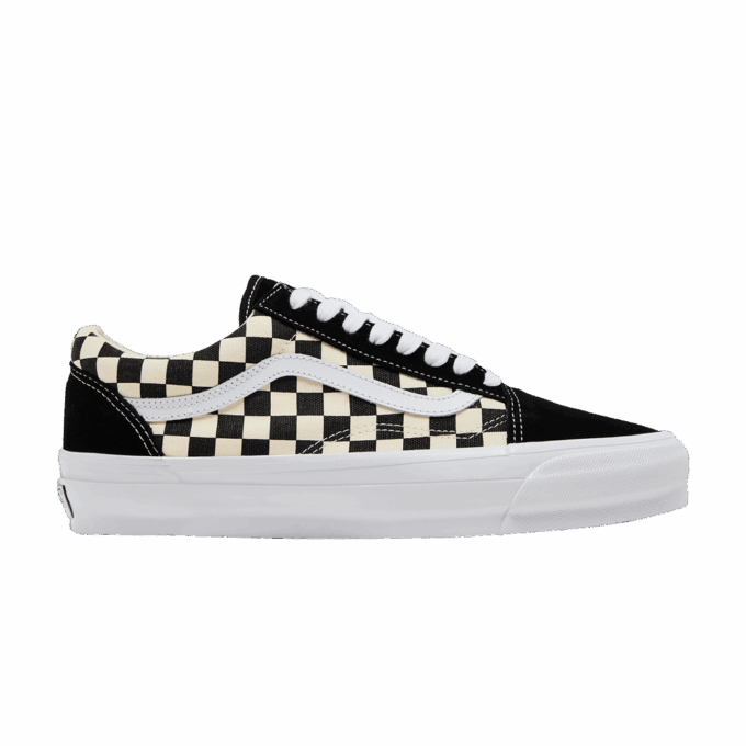 Vans Old Skool 36 LX Checkerboard White Black