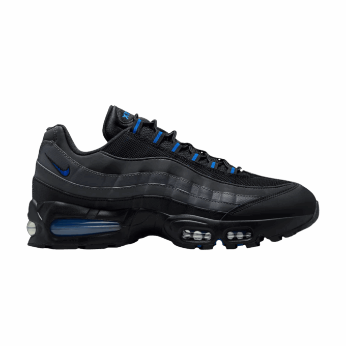 Nike Air Max 95 Big Bubble Black Game Royal