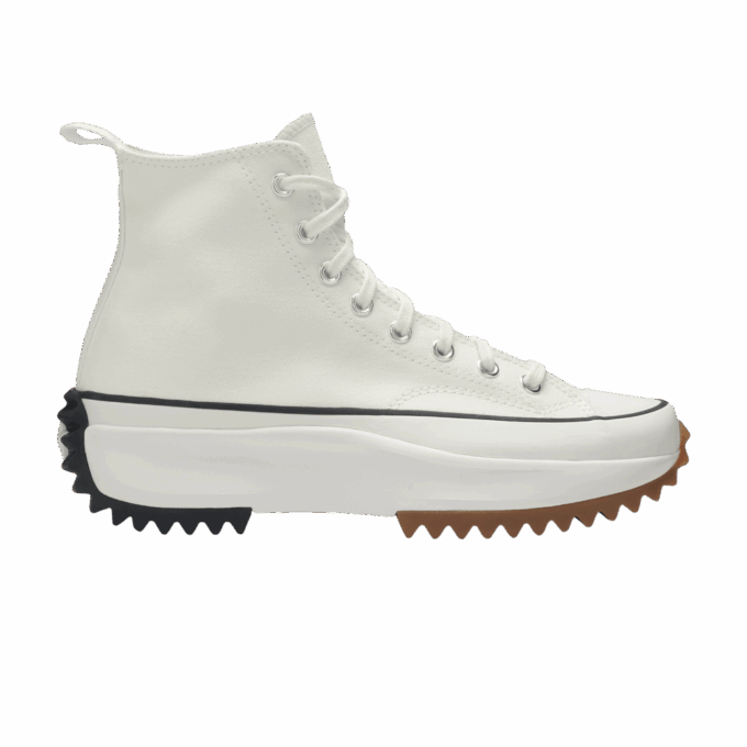 Converse Run Star Hike Hi White Black Gum