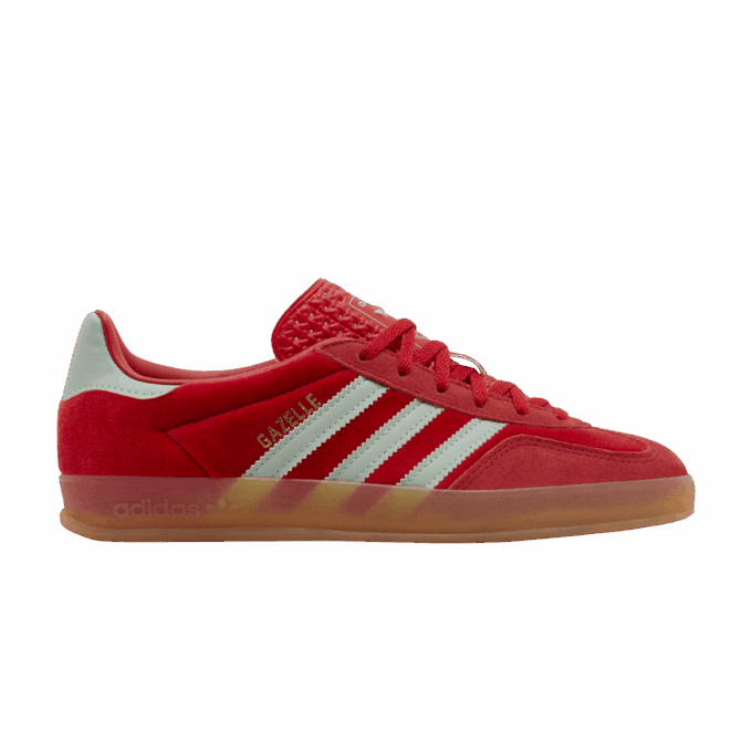 adidas Gazelle Indoor Better Scarlet Hazy Green (Women's)