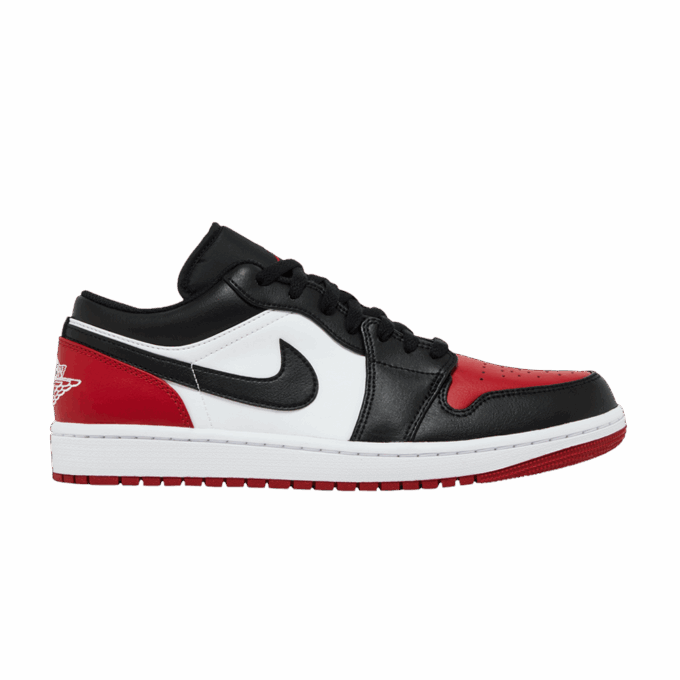 Jordan 1 Low Bred Toe 2.0