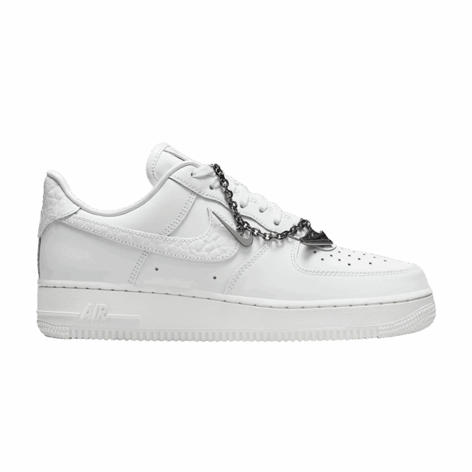 Nike Air Force 1 '07 Low Summit White Mini Charm (Women's)