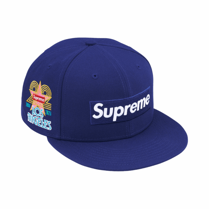 Supreme Shop Box Logo New Era 'Light Navy Los Angeles'