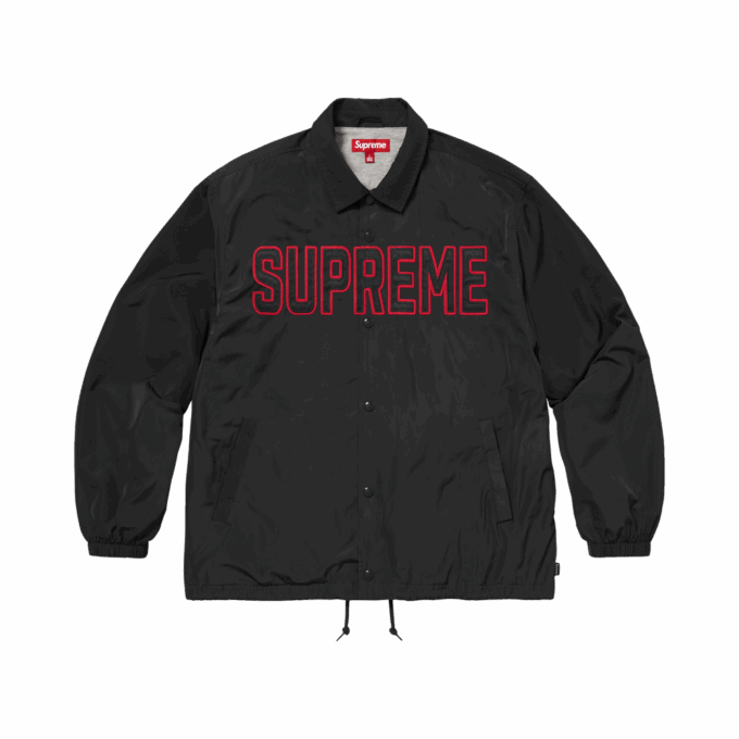 Supreme Spellout Coaches Jacket 'Black'