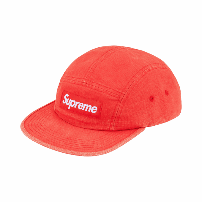 Supreme Canvas Camp Cap 'Red'